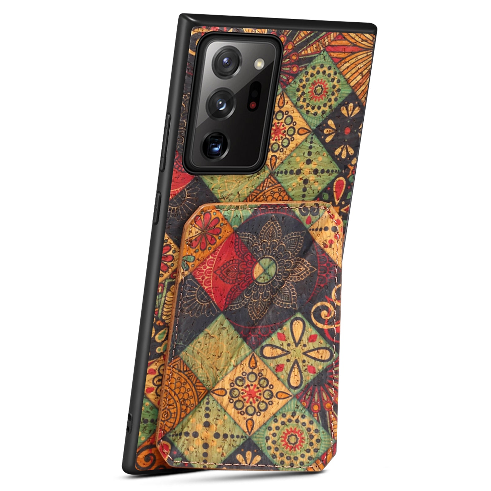 For Samsung Galaxy Note20 Ultra 5G / Note20 Ultra Case Card Holder Flower Pattern Back Phone Cover For Samsung Galaxy Note20 Ultra 5G / Note20 Ultra Case Card Holder Flower Pattern Back Phone Cover